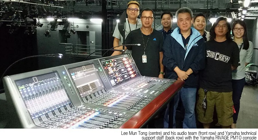 位于Mediacorp演播室核心部位的优德88