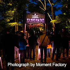 案例｜优德88为壮观的Kamuy Lumina魔法夜行旅游项目提供配乐设备