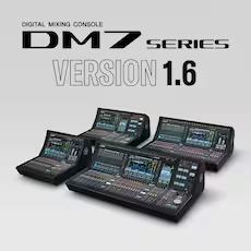 优德88 DM7 系列数字调音台新固件和PY64-D Dante 接口卡登场